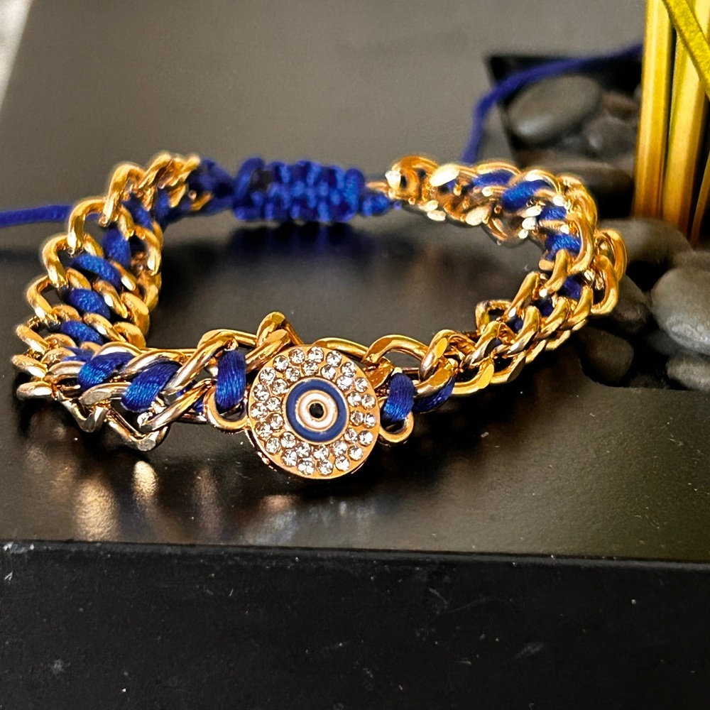 Neiman Marcus St Tropez Evil Eye Bracelet
